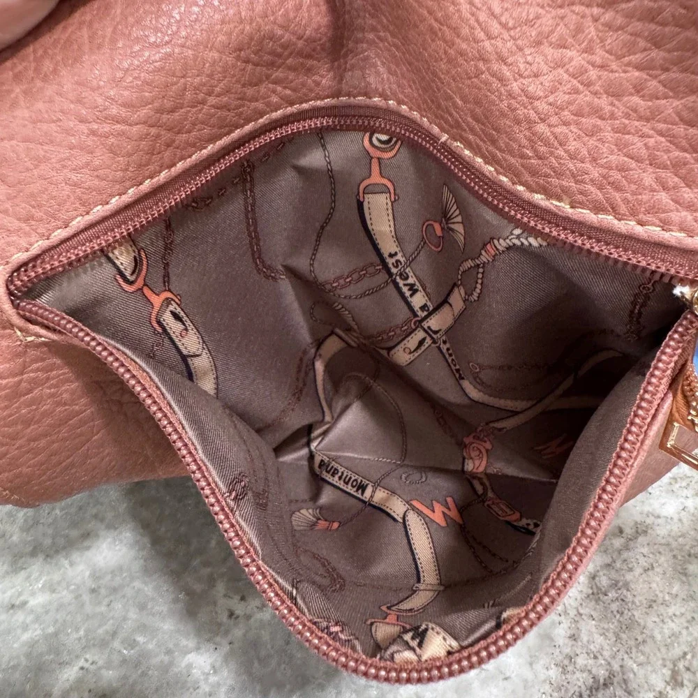 Montana West Vegan Leather Hobo Shoulder Bag/ Crossbody